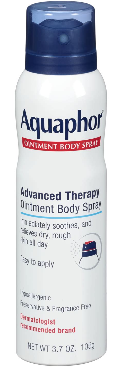 Skip long, hot. . Aquaphor spray ingredients